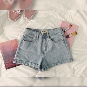 pacsun | high rise mom shorts